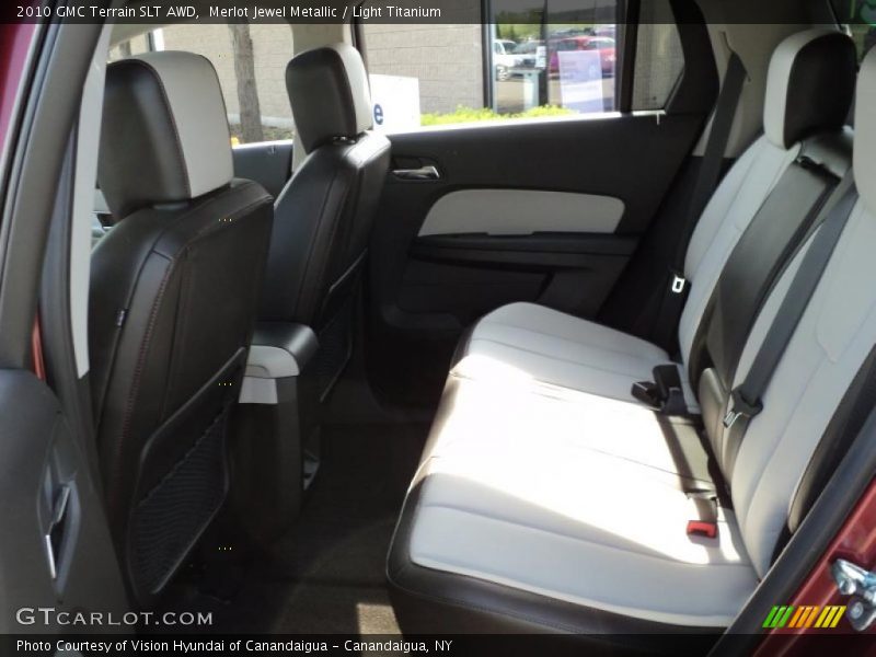 Merlot Jewel Metallic / Light Titanium 2010 GMC Terrain SLT AWD