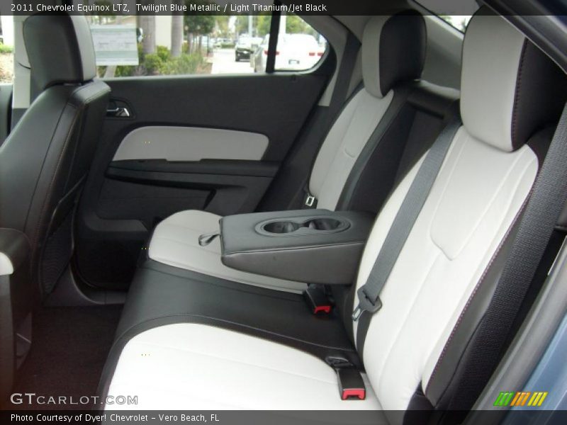  2011 Equinox LTZ Light Titanium/Jet Black Interior