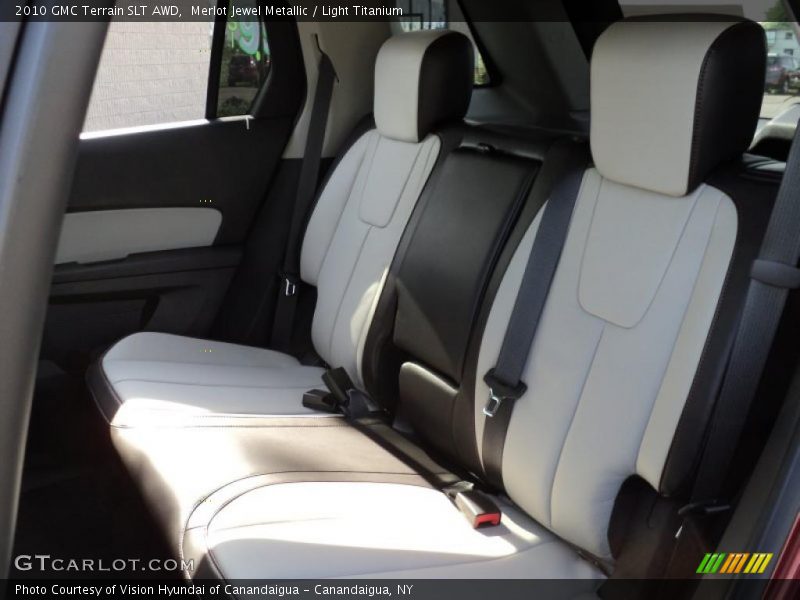  2010 Terrain SLT AWD Light Titanium Interior