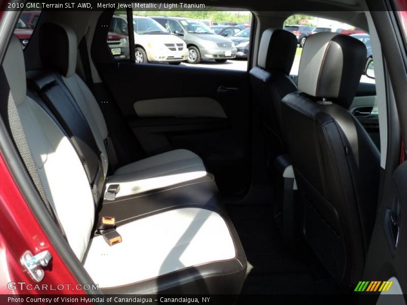 Merlot Jewel Metallic / Light Titanium 2010 GMC Terrain SLT AWD