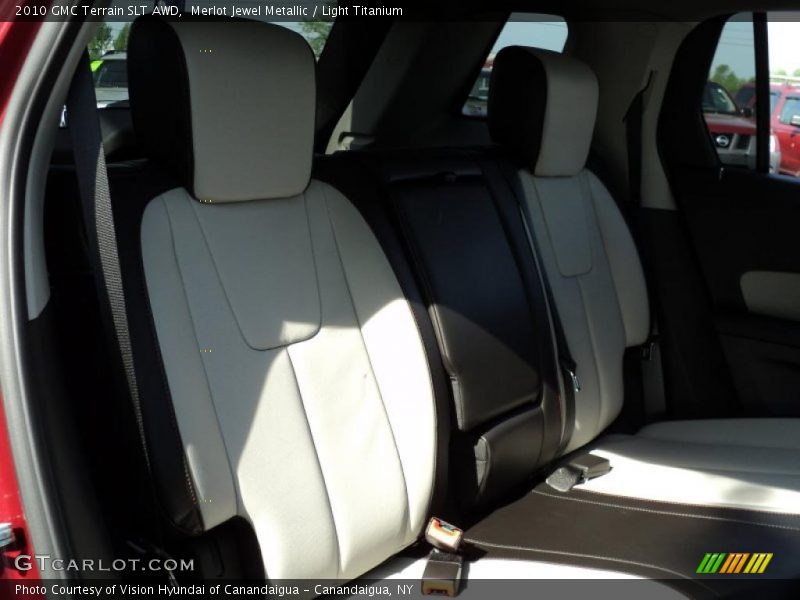 Merlot Jewel Metallic / Light Titanium 2010 GMC Terrain SLT AWD