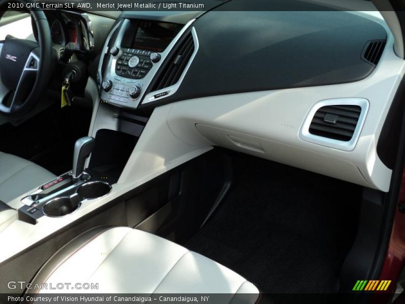 Merlot Jewel Metallic / Light Titanium 2010 GMC Terrain SLT AWD