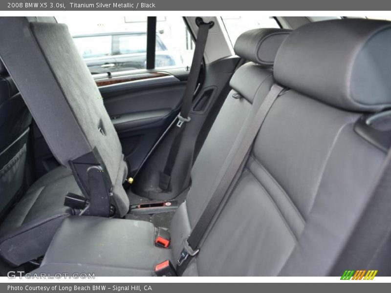 Titanium Silver Metallic / Black 2008 BMW X5 3.0si