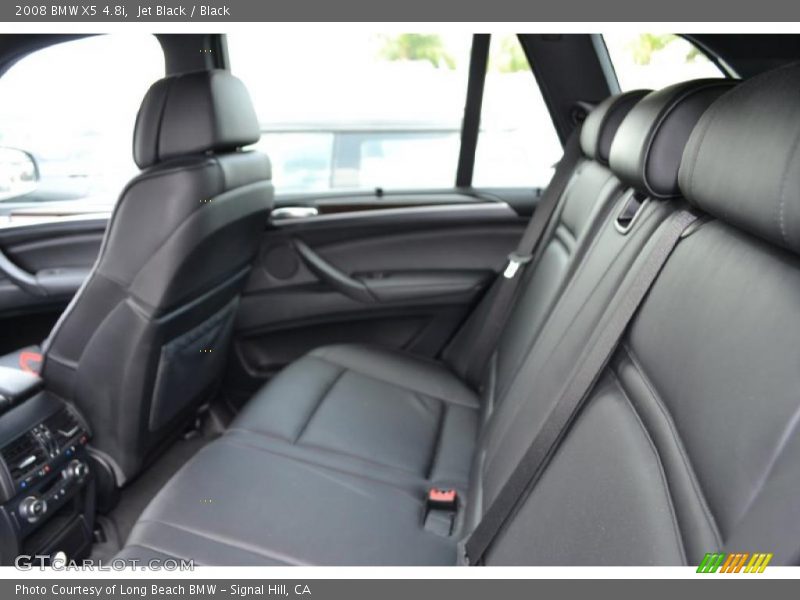 Jet Black / Black 2008 BMW X5 4.8i