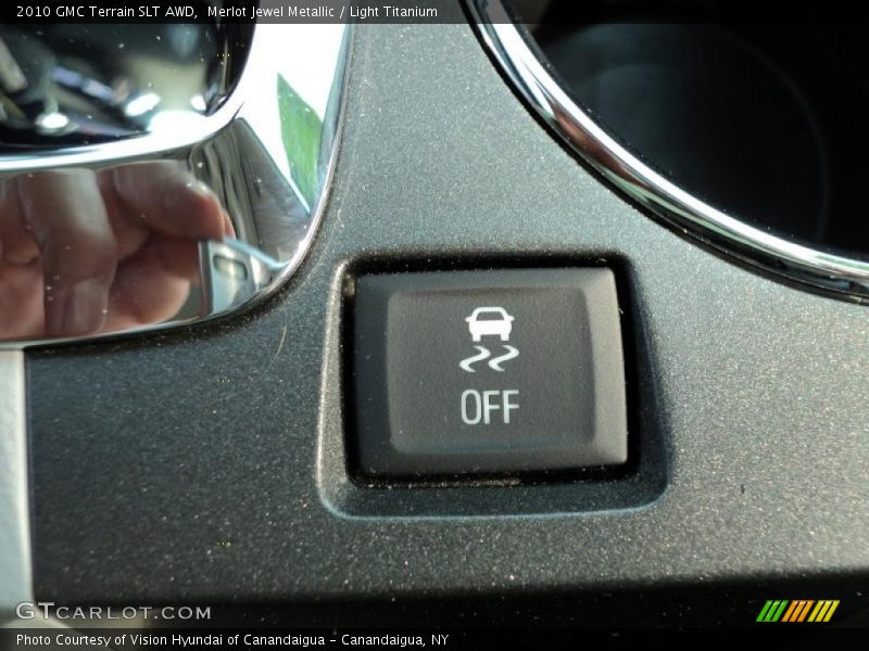 Merlot Jewel Metallic / Light Titanium 2010 GMC Terrain SLT AWD