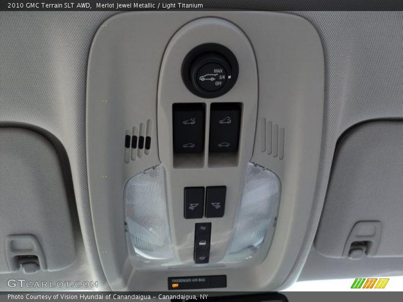 Merlot Jewel Metallic / Light Titanium 2010 GMC Terrain SLT AWD
