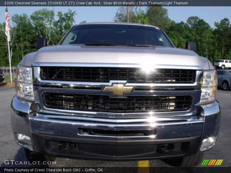 Silver Birch Metallic / Dark Titanium/Light Titanium 2008 Chevrolet Silverado 2500HD LT Z71 Crew Cab 4x4