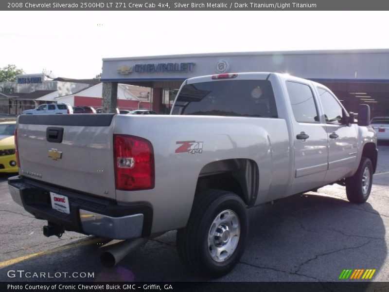 Silver Birch Metallic / Dark Titanium/Light Titanium 2008 Chevrolet Silverado 2500HD LT Z71 Crew Cab 4x4