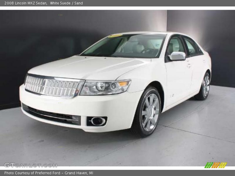 White Suede / Sand 2008 Lincoln MKZ Sedan