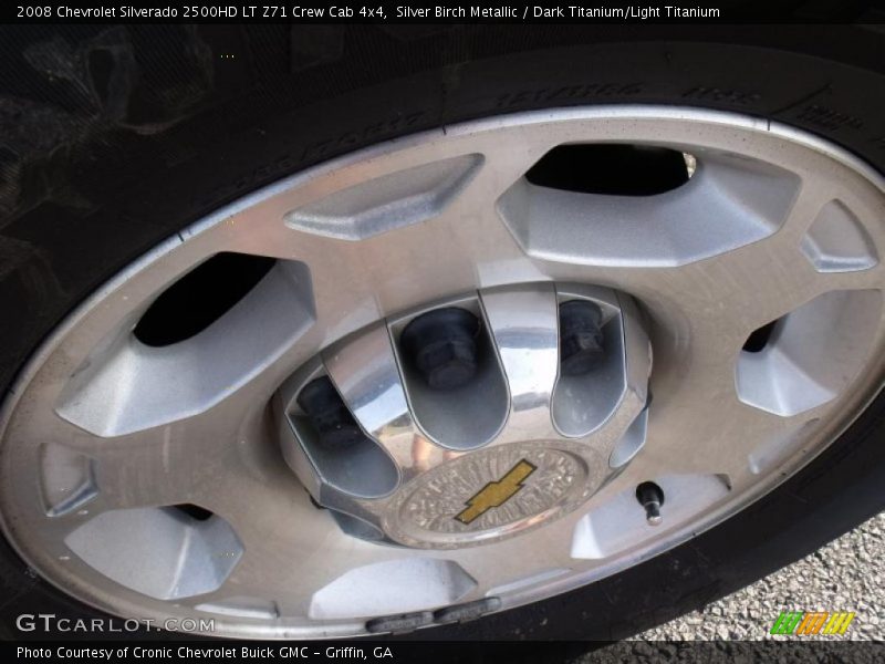 Silver Birch Metallic / Dark Titanium/Light Titanium 2008 Chevrolet Silverado 2500HD LT Z71 Crew Cab 4x4