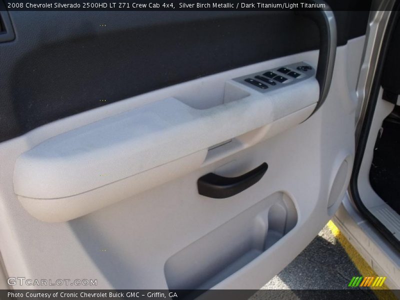 Silver Birch Metallic / Dark Titanium/Light Titanium 2008 Chevrolet Silverado 2500HD LT Z71 Crew Cab 4x4