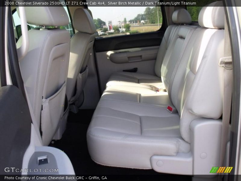 Silver Birch Metallic / Dark Titanium/Light Titanium 2008 Chevrolet Silverado 2500HD LT Z71 Crew Cab 4x4