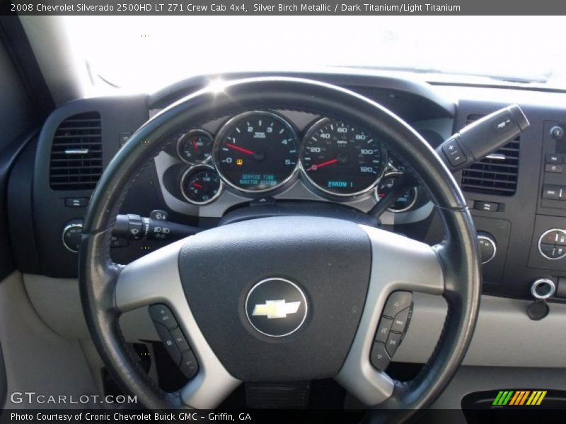 Silver Birch Metallic / Dark Titanium/Light Titanium 2008 Chevrolet Silverado 2500HD LT Z71 Crew Cab 4x4