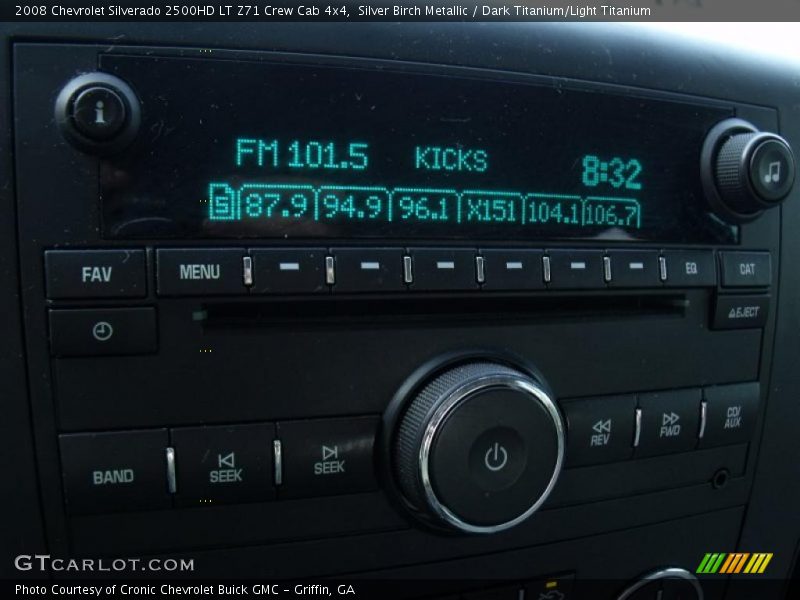 Silver Birch Metallic / Dark Titanium/Light Titanium 2008 Chevrolet Silverado 2500HD LT Z71 Crew Cab 4x4