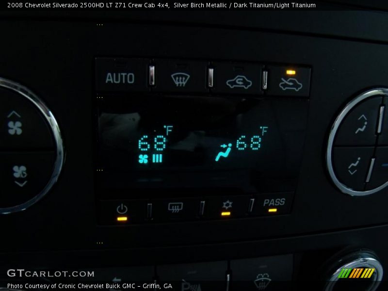 Silver Birch Metallic / Dark Titanium/Light Titanium 2008 Chevrolet Silverado 2500HD LT Z71 Crew Cab 4x4