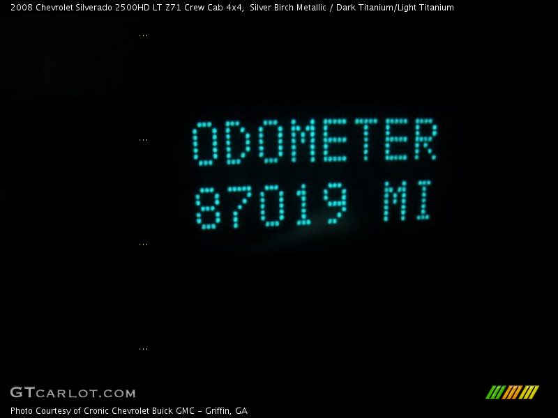 Silver Birch Metallic / Dark Titanium/Light Titanium 2008 Chevrolet Silverado 2500HD LT Z71 Crew Cab 4x4