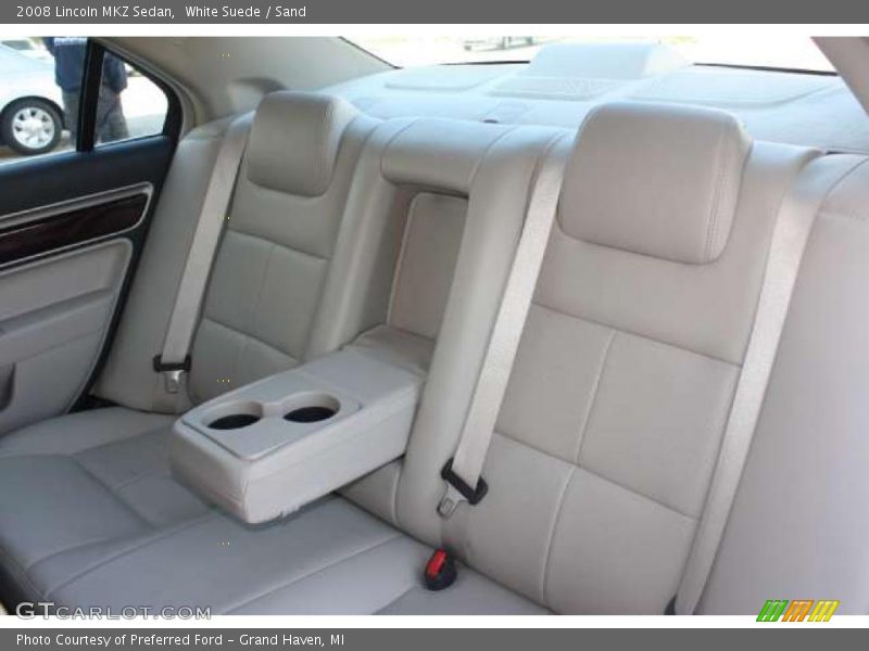 White Suede / Sand 2008 Lincoln MKZ Sedan