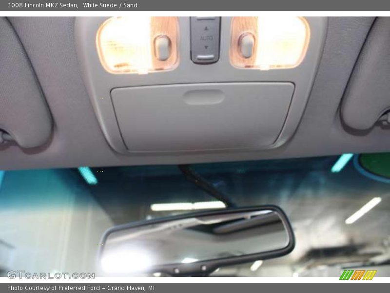 White Suede / Sand 2008 Lincoln MKZ Sedan