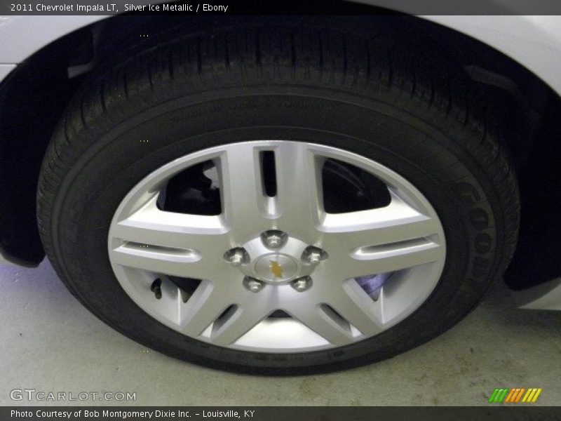 Silver Ice Metallic / Ebony 2011 Chevrolet Impala LT