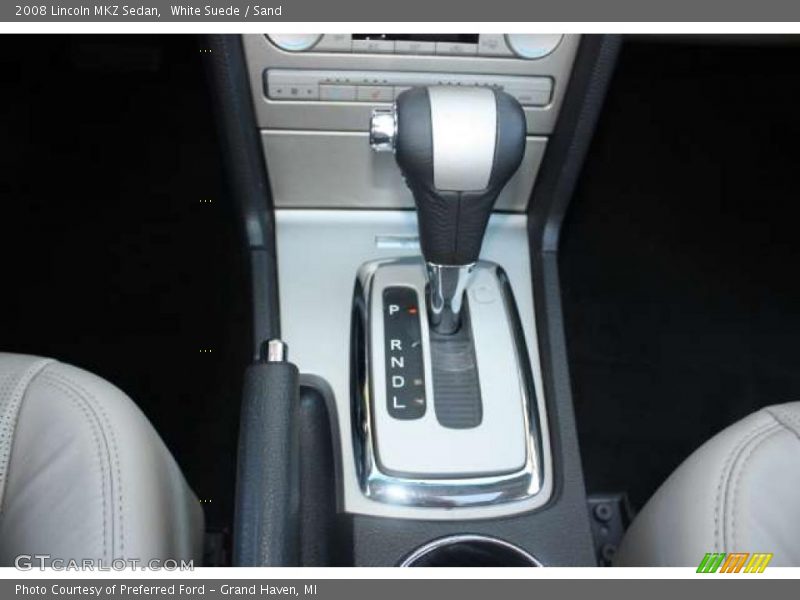 White Suede / Sand 2008 Lincoln MKZ Sedan
