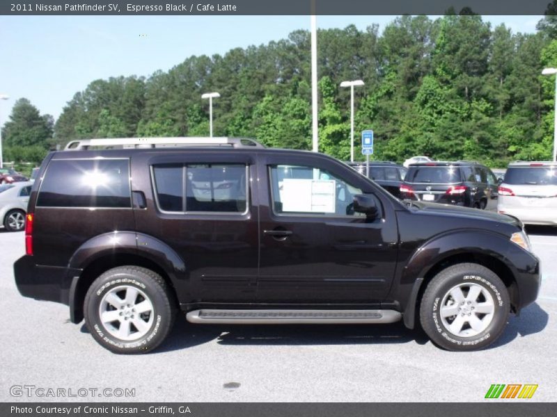 Espresso Black / Cafe Latte 2011 Nissan Pathfinder SV