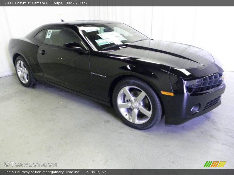 Black / Black 2011 Chevrolet Camaro LT Coupe