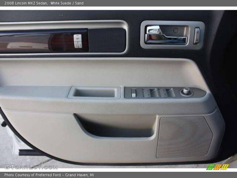 White Suede / Sand 2008 Lincoln MKZ Sedan