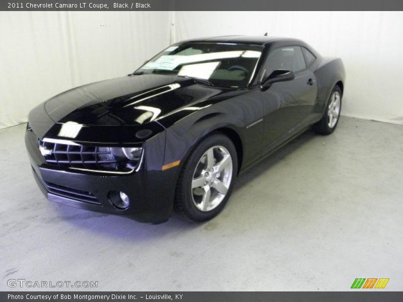 Black / Black 2011 Chevrolet Camaro LT Coupe