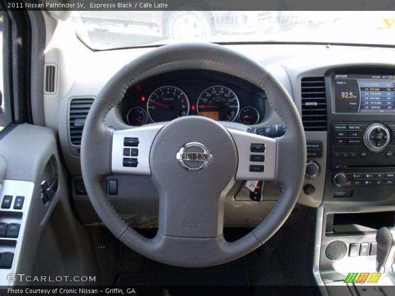 Espresso Black / Cafe Latte 2011 Nissan Pathfinder SV