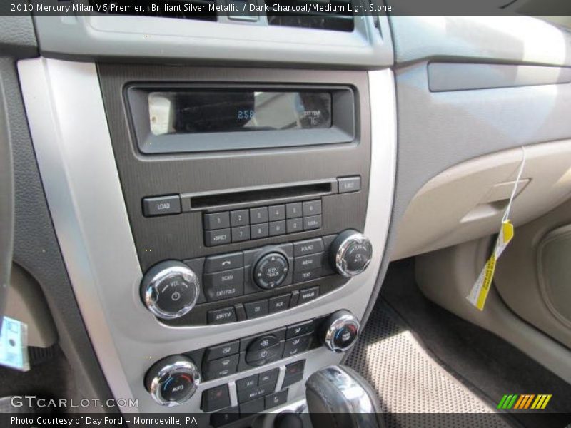 Brilliant Silver Metallic / Dark Charcoal/Medium Light Stone 2010 Mercury Milan V6 Premier