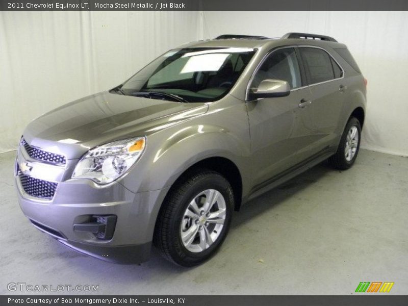 Mocha Steel Metallic / Jet Black 2011 Chevrolet Equinox LT