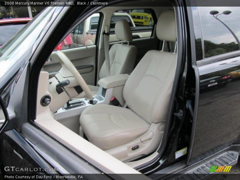 Black / Cashmere 2008 Mercury Mariner V6 Premier 4WD