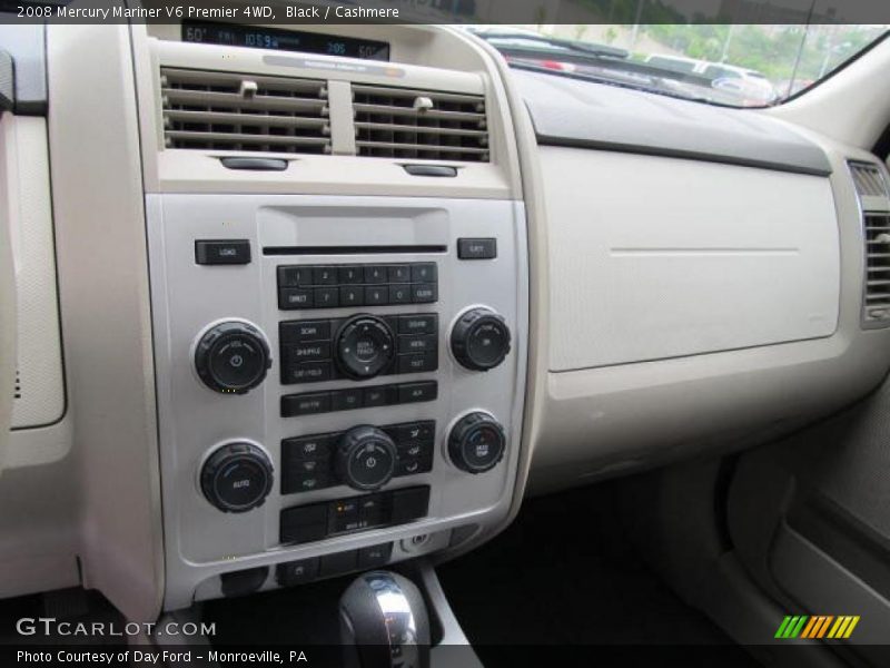 Black / Cashmere 2008 Mercury Mariner V6 Premier 4WD
