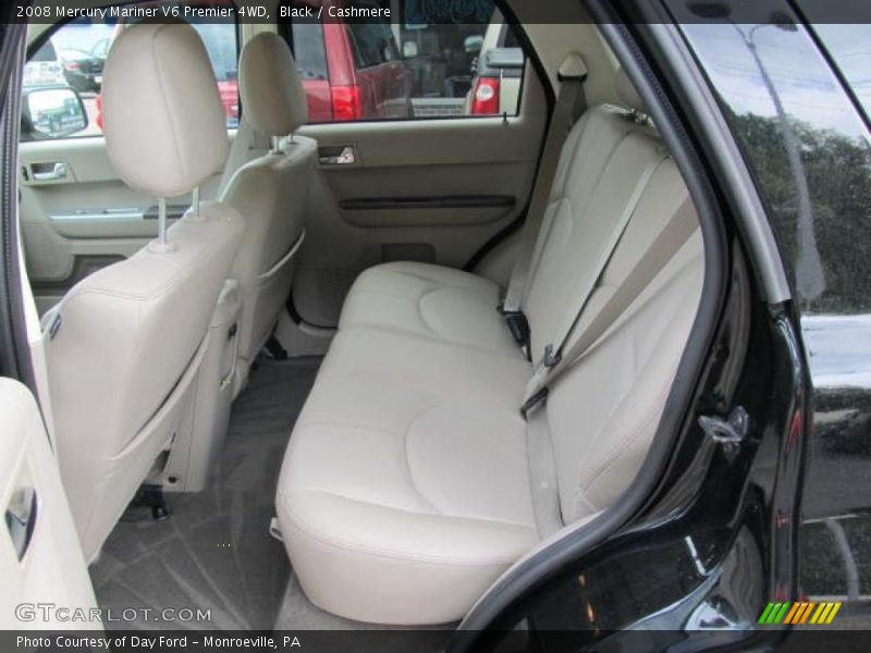 Black / Cashmere 2008 Mercury Mariner V6 Premier 4WD
