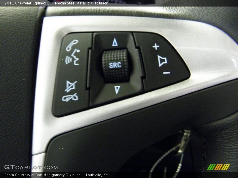 Mocha Steel Metallic / Jet Black 2011 Chevrolet Equinox LT