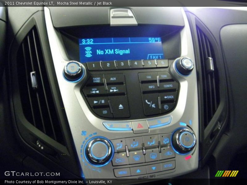 Mocha Steel Metallic / Jet Black 2011 Chevrolet Equinox LT