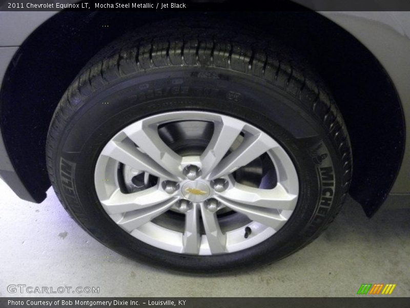 Mocha Steel Metallic / Jet Black 2011 Chevrolet Equinox LT