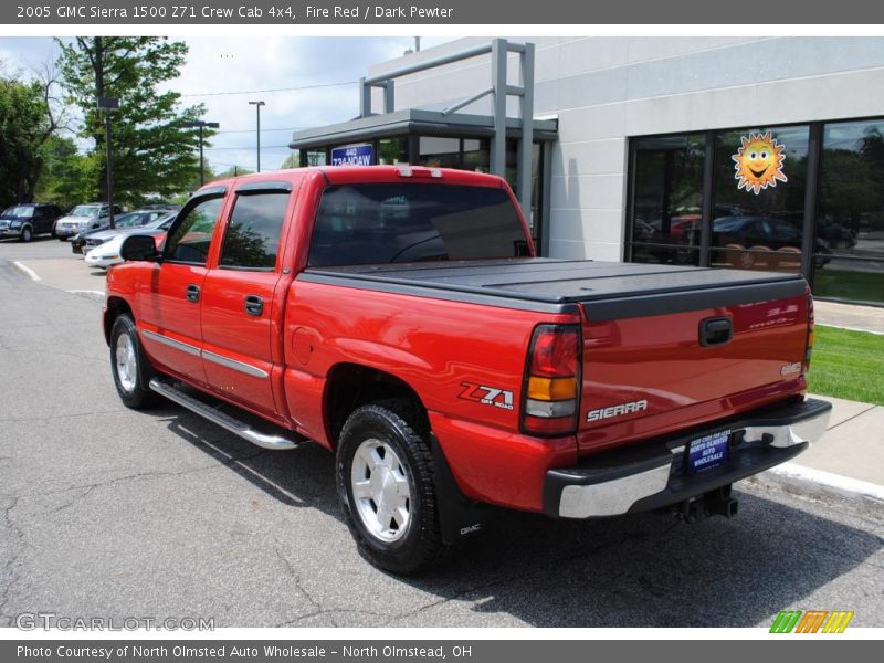 Fire Red / Dark Pewter 2005 GMC Sierra 1500 Z71 Crew Cab 4x4