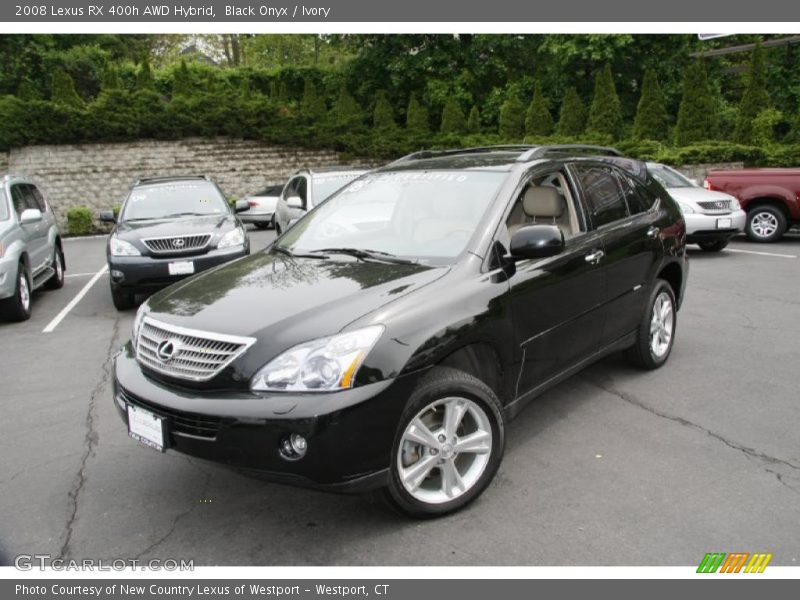 Black Onyx / Ivory 2008 Lexus RX 400h AWD Hybrid