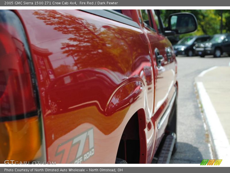 Fire Red / Dark Pewter 2005 GMC Sierra 1500 Z71 Crew Cab 4x4