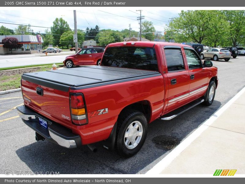 Fire Red / Dark Pewter 2005 GMC Sierra 1500 Z71 Crew Cab 4x4