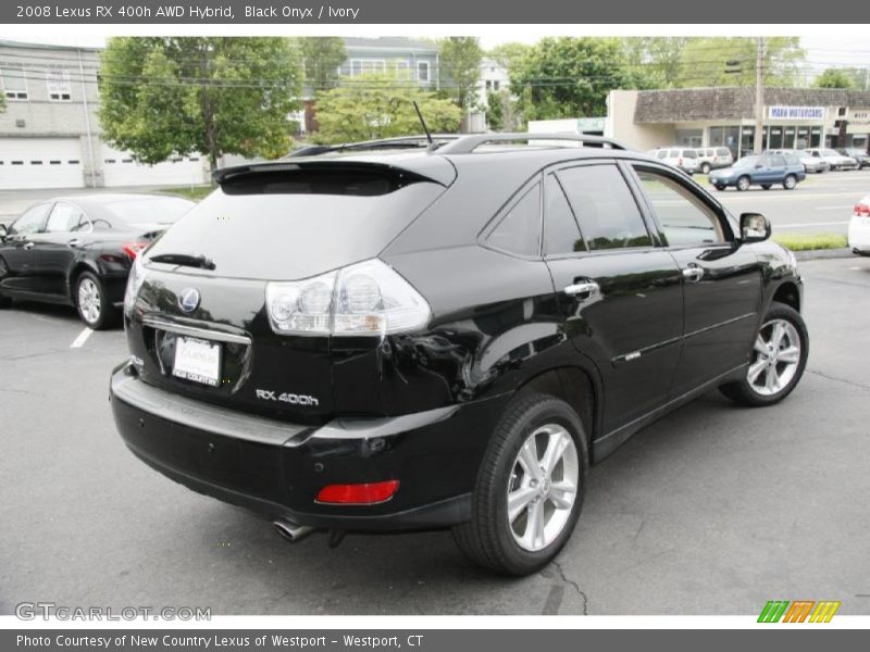 Black Onyx / Ivory 2008 Lexus RX 400h AWD Hybrid