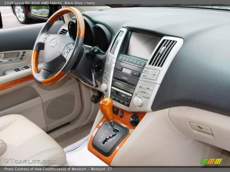 Black Onyx / Ivory 2008 Lexus RX 400h AWD Hybrid