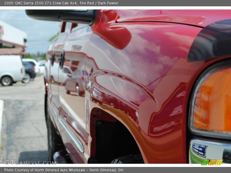 Fire Red / Dark Pewter 2005 GMC Sierra 1500 Z71 Crew Cab 4x4