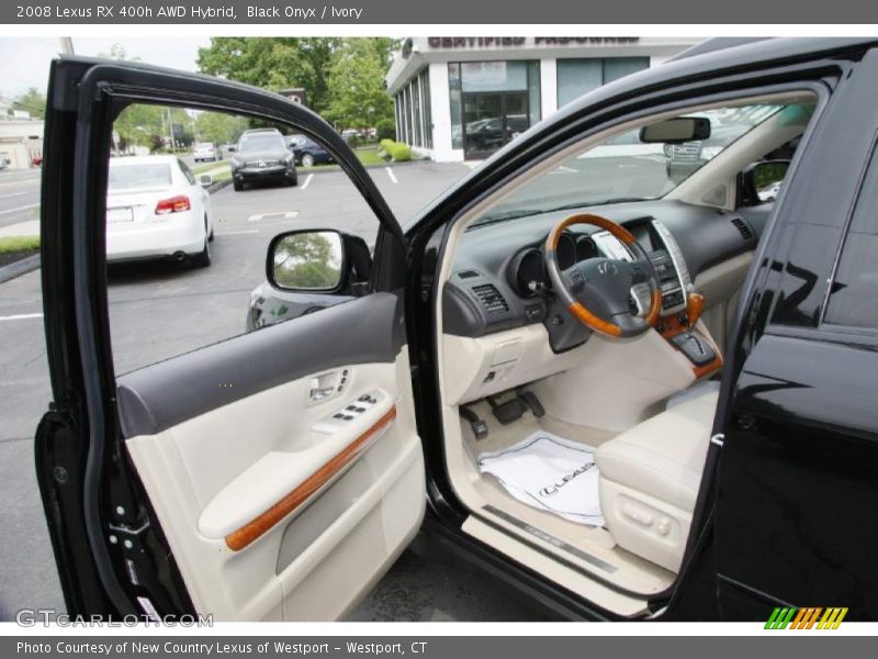 Black Onyx / Ivory 2008 Lexus RX 400h AWD Hybrid