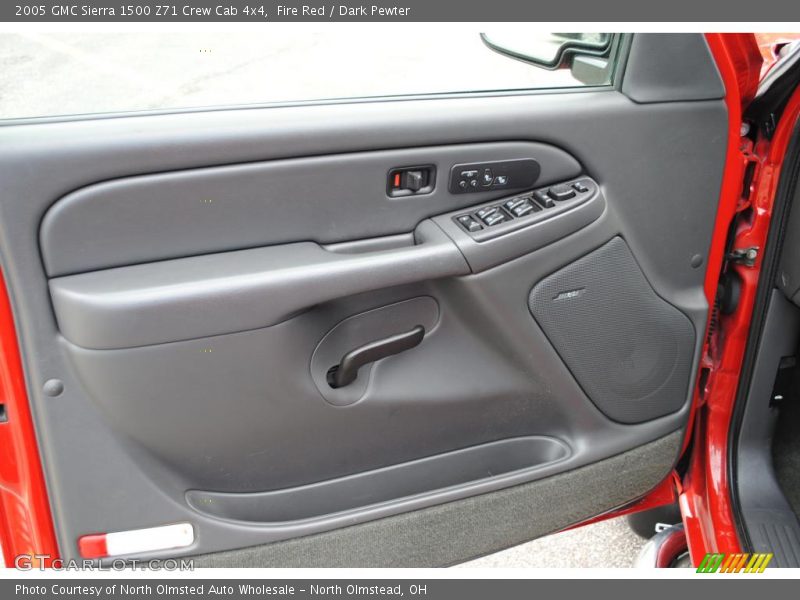 Fire Red / Dark Pewter 2005 GMC Sierra 1500 Z71 Crew Cab 4x4
