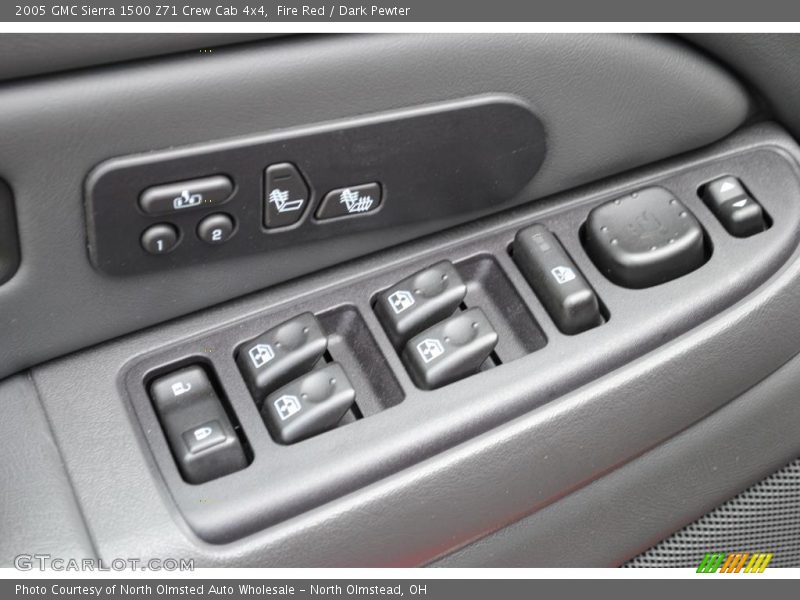 Fire Red / Dark Pewter 2005 GMC Sierra 1500 Z71 Crew Cab 4x4