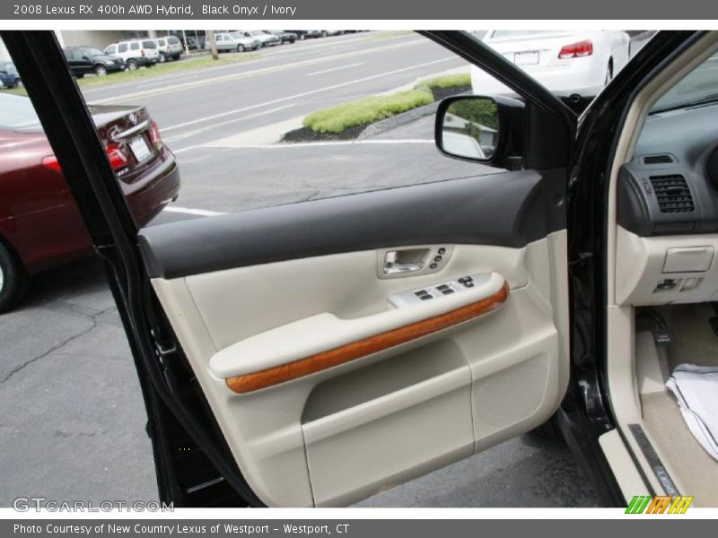 Black Onyx / Ivory 2008 Lexus RX 400h AWD Hybrid