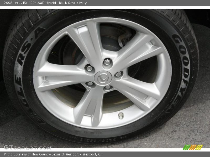 Black Onyx / Ivory 2008 Lexus RX 400h AWD Hybrid