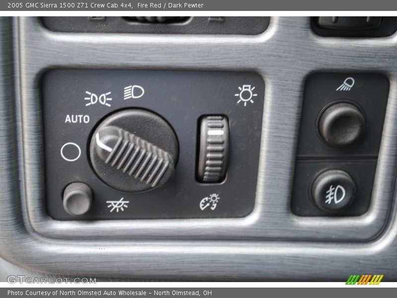 Fire Red / Dark Pewter 2005 GMC Sierra 1500 Z71 Crew Cab 4x4